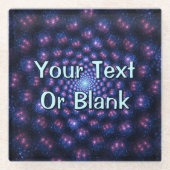 多節 ガラスコースター (正面)