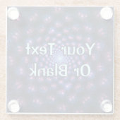 多節 ガラスコースター (裏面)