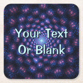 多節 スクエアペーパーコースター (正面)