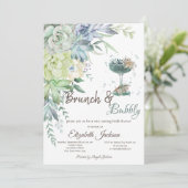 多糖カクテルブランチ&バブリー 招待状 (スタンド正面)