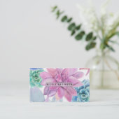 多糖シモダンックフィエスタガーデンフローラ 名刺 (スタンド正面)