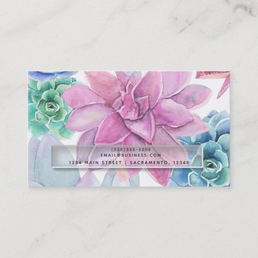 多糖シモダンックフィエスタガーデンフローラ 名刺 (裏面)