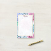 多糖シモダンックホワイトフィエスタガーデンフローラ ポストイット (デスク上)