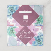 多糖シモダンックホワイトフィエスタテーブル番号 プレイスカード (外部開封)