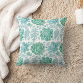 多糖ユーカリ模様3717 クッション (ブランケット)