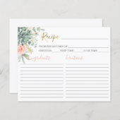 多糖レシピカード (正面/裏面)