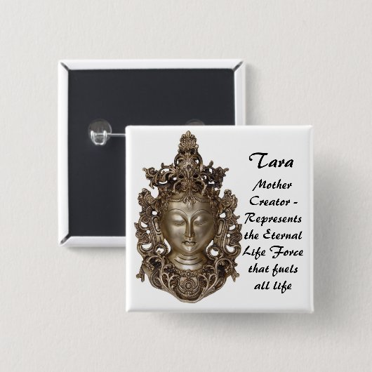 多羅 缶バッジ (正面&裏面)