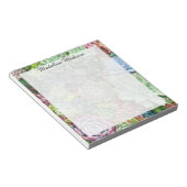 多肉カラフル園 ノートパッド (アングル)