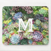 多肉カラフル園 マウスパッド (正面)