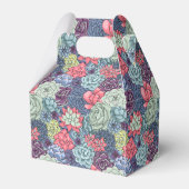 多肉カラフル型 フェイバーボックス (裏面サイド)