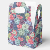 多肉カラフル型 フェイバーボックス (オープン)