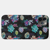多肉シームレスパターン Case-Mate iPhoneケース (裏面(横))