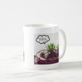 多肉ドリームビッグ引用文 コーヒーマグカップ (正面右)