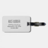 多肉ドリームビッグ引用文 ラゲッジタグ (裏面横)