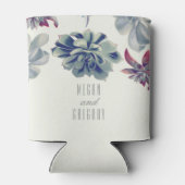 多肉フローラブーケ 缶クーラー (裏面)