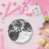 多肉モダンサボテン植物 ペーパープレート (パーティー)