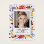 多肉写真葬儀記念祈りの言葉カード (正面)