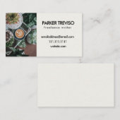 多肉及びコー素朴ヒ 名刺 (正面/裏面)