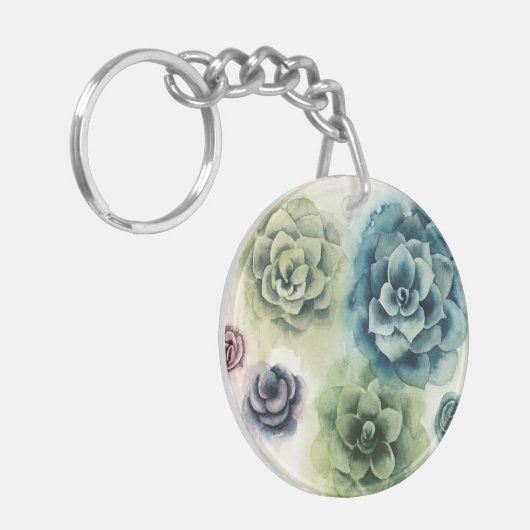 多肉団 キーホルダー (正面左)