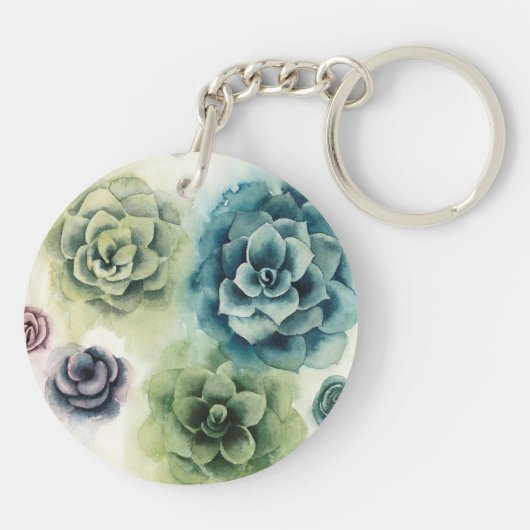 多肉団 キーホルダー (裏面)