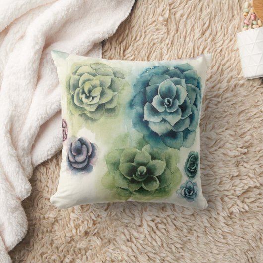 多肉団 クッション (ブランケット)