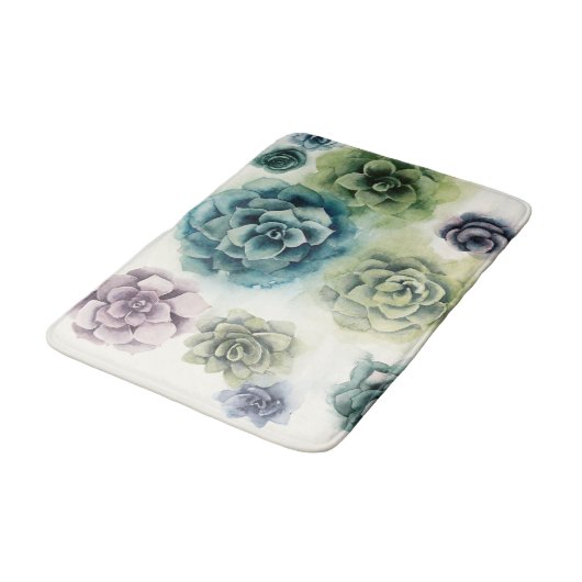 多肉団 バスマット (アングル)