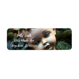 多肉園のユニーク人形 ラベル