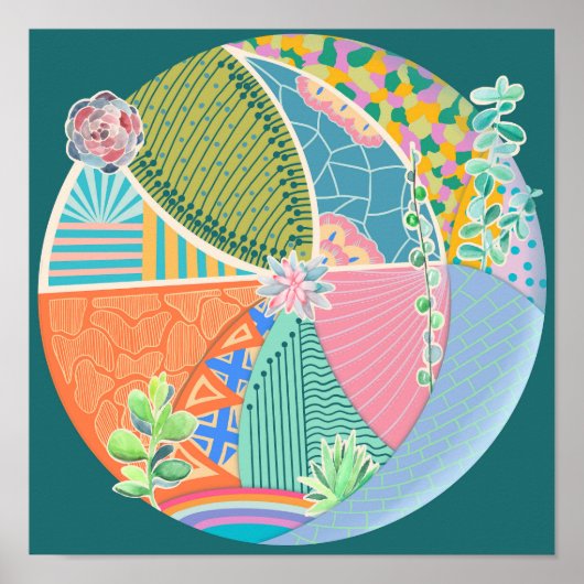 多肉園 ポスター (正面)