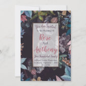 多肉型 招待状 (正面)