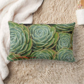 多肉多肉サイド2! ランバークッション (ブランケット)