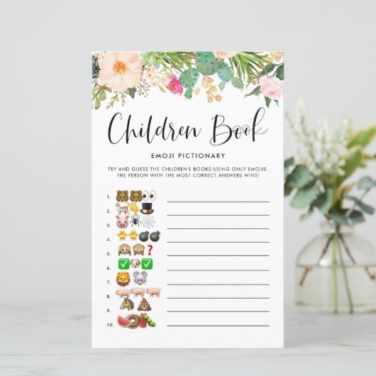 多肉子図書絵文字ゲーム (スタンド正面)