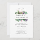 多肉幾何学最初の聖餐式 招待状 (正面)