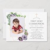 多肉幾何学最初の聖餐式 招待状 (正面)