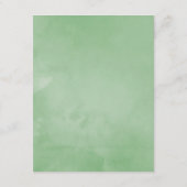 多肉幾何学結婚のゲスト詳細 エンクロージャーカード (裏面)