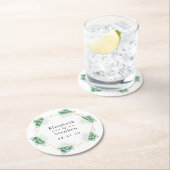 多肉幾何学 ラウンドペーパーコースター (インサイチュ)