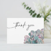 多肉性の砂漠サンキューカード サンキューカード (スタンド正面)