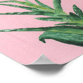 多肉性アクリル絵画系 ポスター (角)