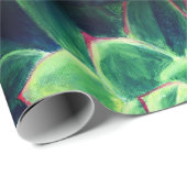 多肉性アートラッピング紙 ラッピングペーパー (ロールコーナー)