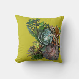 多肉性ガーデンデザイン クッション