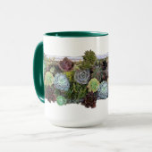 多肉性ガーデンデザイン マグカップ (正面左)