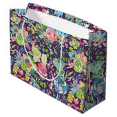 多肉性サボテンのガーデニング抱き枕 ラージペーパーバッグ (裏面アングル)