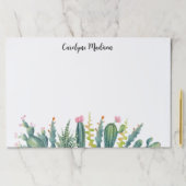 多肉性サボテン配列名前をカスタムする ペーパーパッド (インサイチュ)