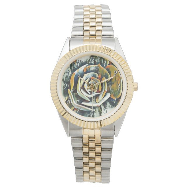 多肉性サボテン 腕時計 (正面)