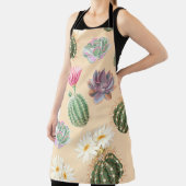 多肉性サボテン：高詳細パターン エプロン (インサイチュ)