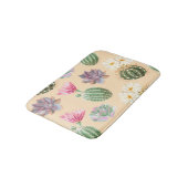 多肉性サボテン：高詳細パターン バスマット (アングル)