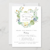 多肉性フレーム磁気 マグネット招待状 (正面)