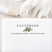 多肉性ブーケII結婚フローラ差出人住所 ラベル (インサイチュ)