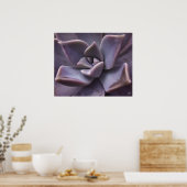 多肉性プリント ポスター (キッチン)