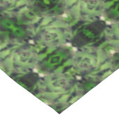 多肉性ヘンズアンドチックス抽象芸術 テーブルクロス (アングル)