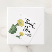 多肉性ベビーシャワーメッセージカード フェイバータグ (インサイチュ)